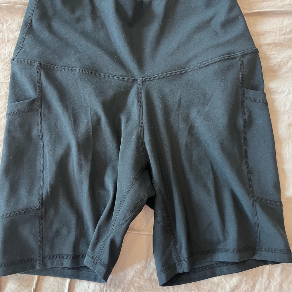 Women's Black Bike Shorts